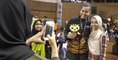 Malaysian netball team fulfils selfie requests from fans after final