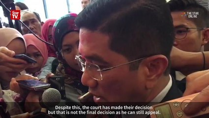 Azmin: Rafizi's conviction will only strengthen us