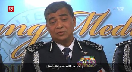IGP: Cops ready for any situation on Saturday
