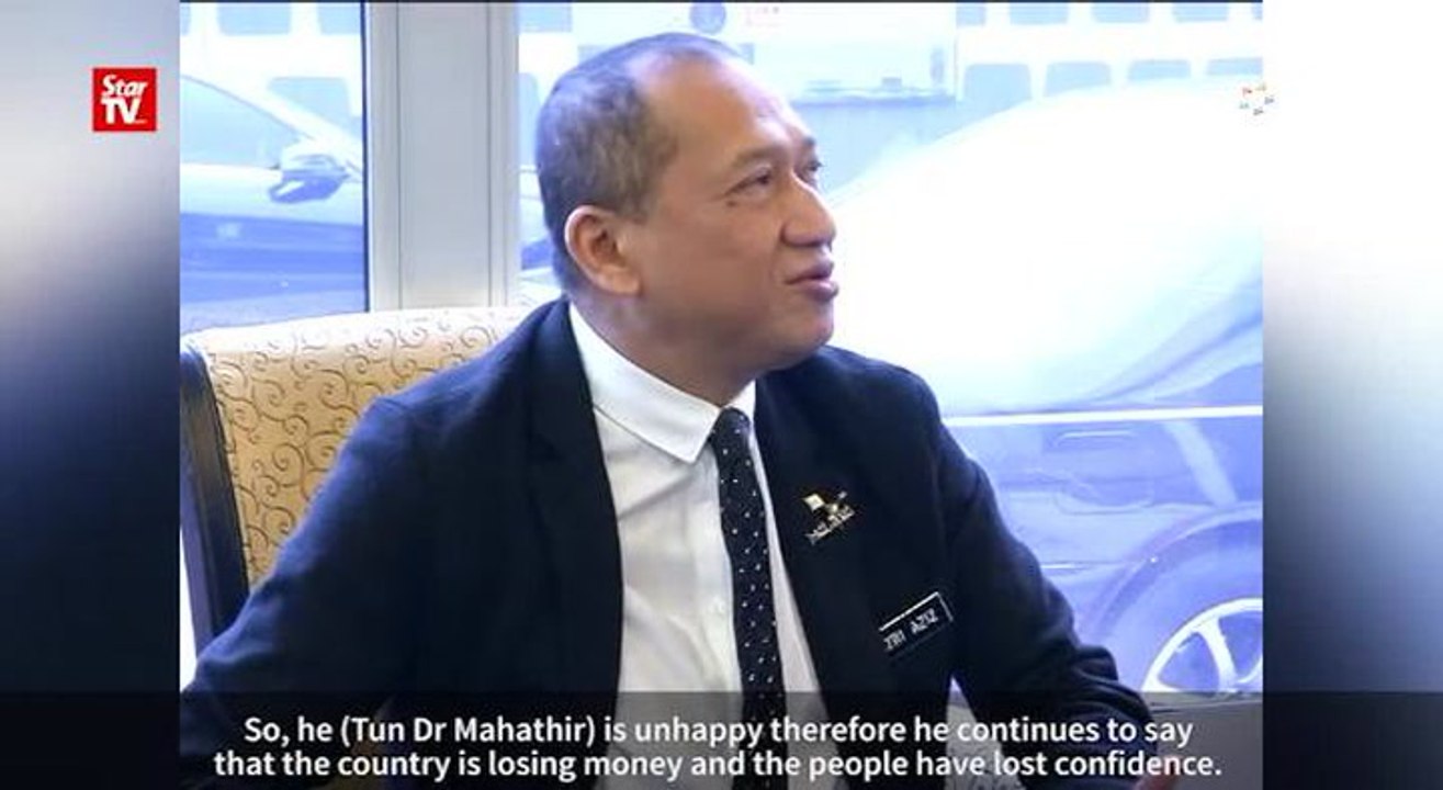 'Venom' from the past, says Nazri on Tun M's remarks about China's latest investments