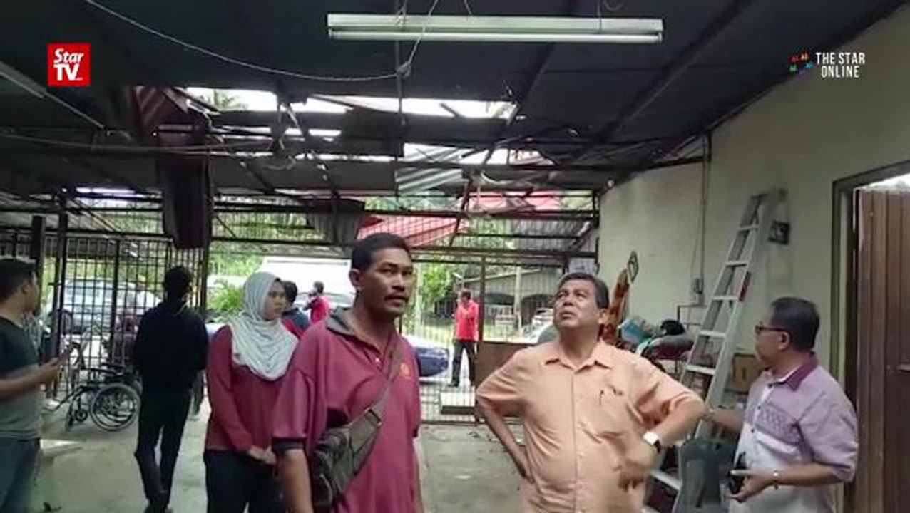 Fierce storm rips off roofs, terrify sleeping villagers