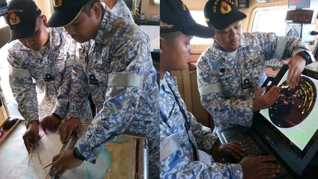 Six vessels and two aircraft deployed to look for missing US soldiers