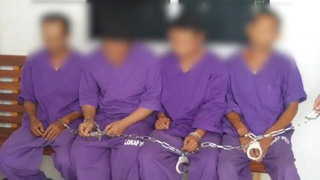 Grandfather, father and two uncles remanded for raping 19-year-old