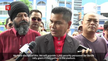 Red Shirts offer security services