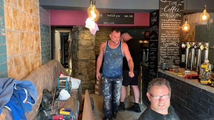 Five hours to go! New Penistone wine bar cafe grill has all hands on deck before 6pm launch