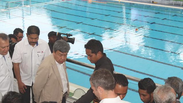 Sultan of Selangor visits KL Sports City