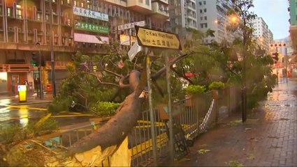 Storm Pakhar hits Hong Kong and Macau days after deadly Hato