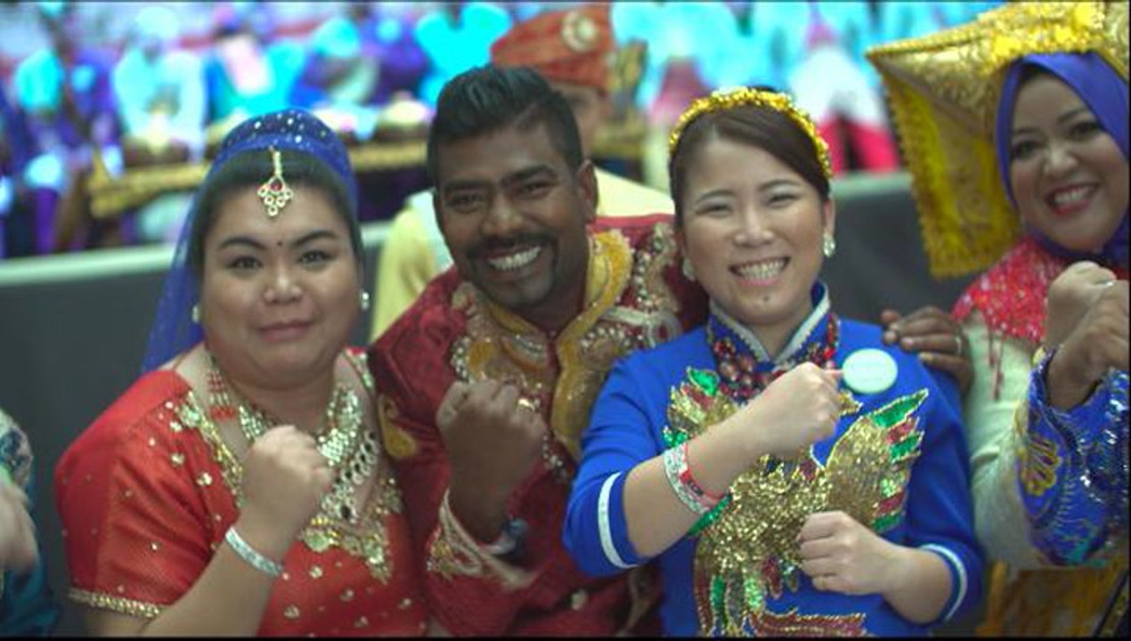 The making of "Anak-anak Malaysia, Anak-anak Gembira" music video