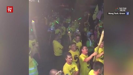 Bersih 5: Night walk for Bersih begins
