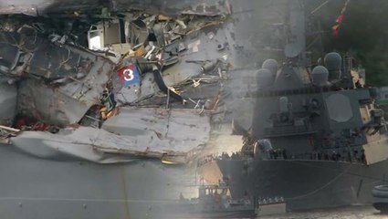 U.S. Navy suspends sea search efforts for missing USS McCain sailors