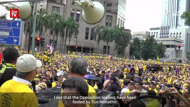 KJ: Congrats Mahathir, you fooled them!