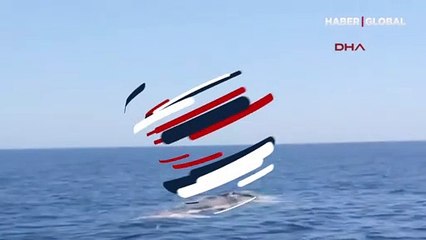 Finike Körfezi'nde ölü balina görüntülendi