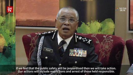 7,000 cops on duty for Saturday's rallies