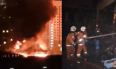 Wangsa Maju scrapyard gutted by fire