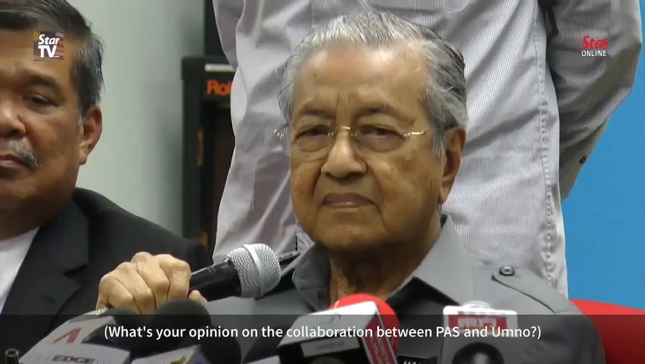 Umno-PAS cooperation finally out of the 'bedroom', says Dr M