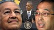 Mahathir and Salleh react on Obama's remarks in Lima press conference