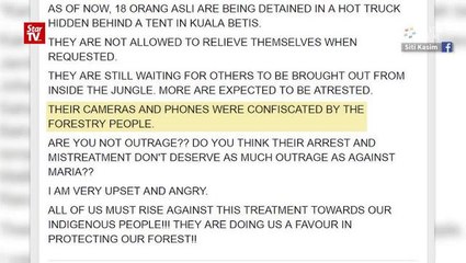32 arrested at Gua Musang anti-logging blockade