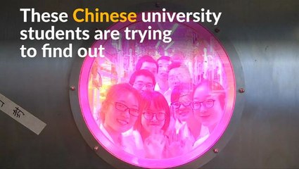 Chinese students live 200 days in isolation to test life in space