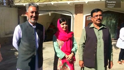 Malala makes emotional return to old home in Pakistan