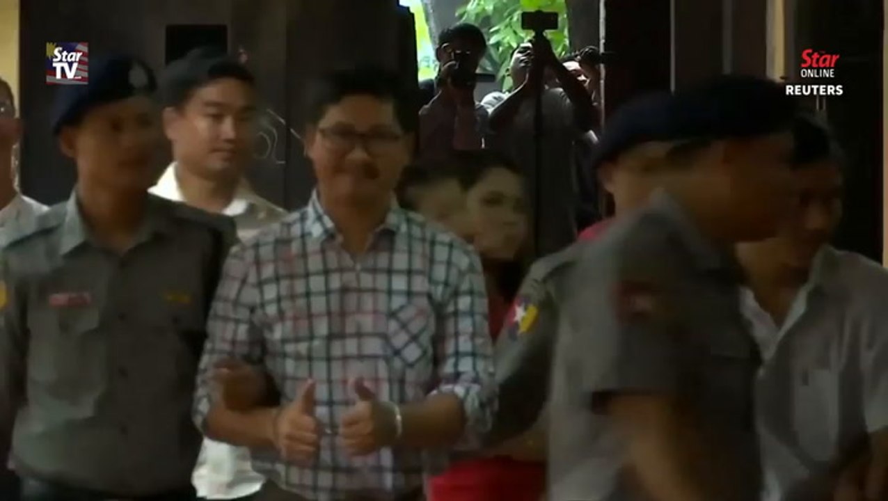 Wives of jailed journalists ask Myanmar for mercy