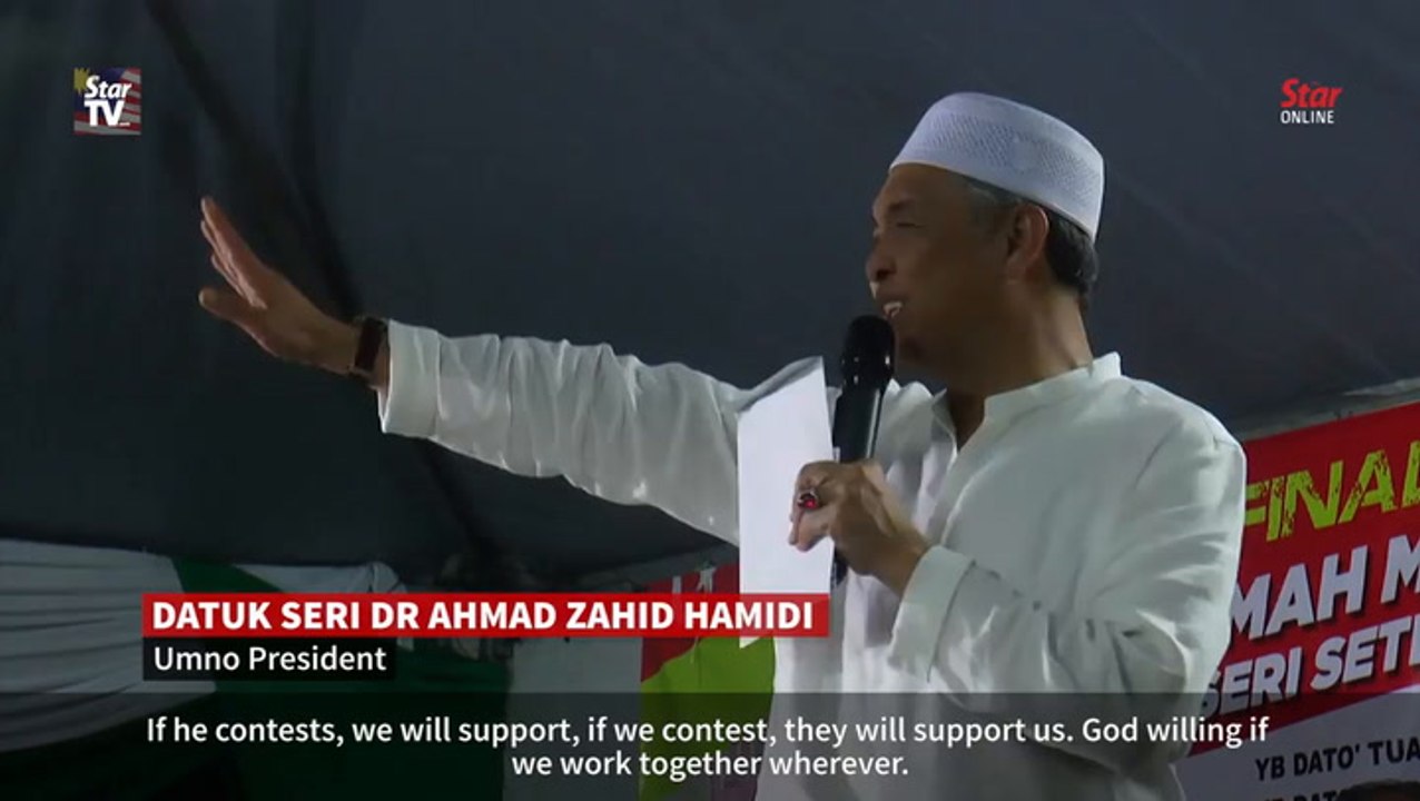 Time for Umno to work hard together with PAS, says Zahid