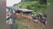 Two killed after concrete pipes crush lorry cabin
