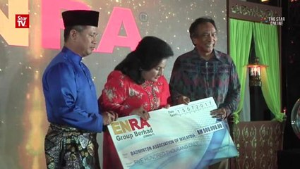 Lee Chong Wei supports BAM's junior league