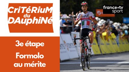 Critérium du Dauphiné : le résumé de la 3e étape