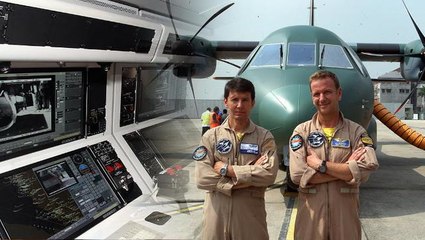 Airbus C295 makes pit-stop in Malaysia