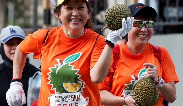 A fun and thorny run with durians in Singapore