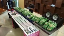 Eight men, including seven policemen detained for drug trafficking