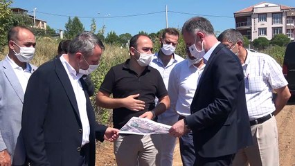 İnegöl'de yerleşim alanlarının yolları açılıyor