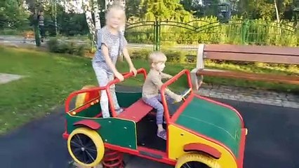 Funny Car Fun Toy For Children on Playground João Paulo de Carvalho Lofiego