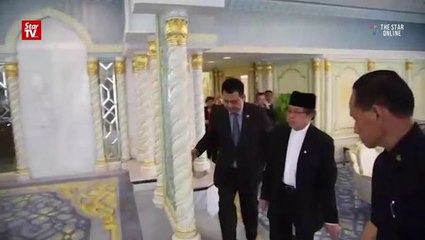 Abang Johari’s first day as CM