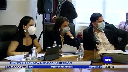 Ministra de Educación rechaza medidas de presión - Nex Noticias