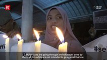 University students hold candlelight vigil during TN50 launch