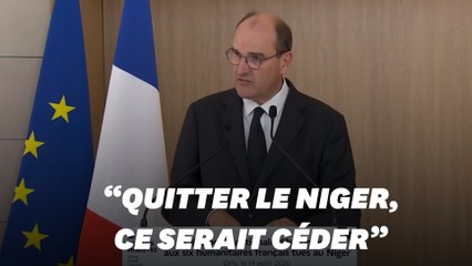 Castex exhorte les ONG à ne pas quitter le Niger pour ne pas céder aux terroristes