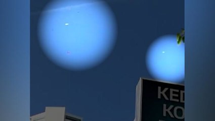 'UFO' sighted at Penang Komtar?