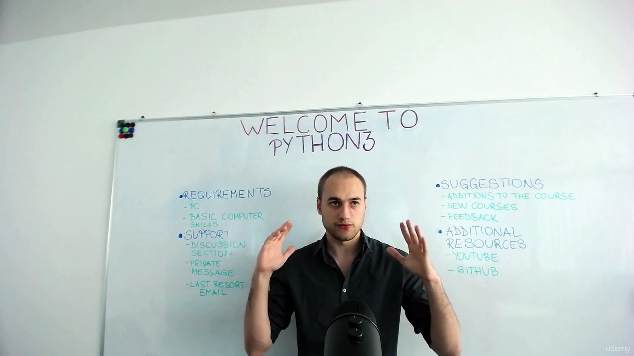 01 - Welcome to this Python Course! What you need to know before starting