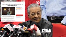Tun M: Nobel prize? I am not so noble
