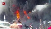 Fire at Cheras motorcycle shop prompts evacuation