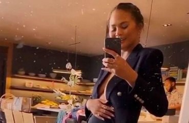 Chrissy Teigen confirma su tercer embarazo