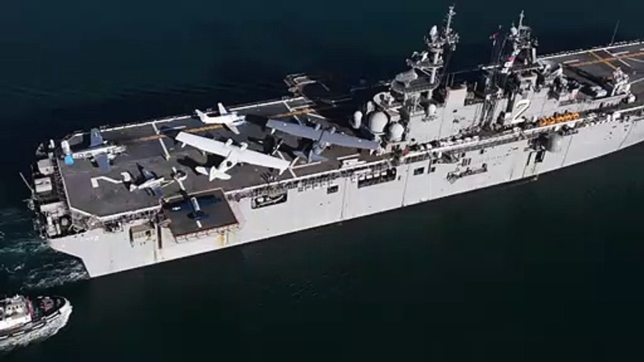 Warbirds Arrive in Pearl Harbor • USS Essex • August 10, 2020