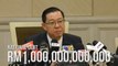 Guan Eng confirms national debt more than RM1 trillion