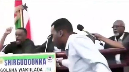 Somalie : Bagarre entre le président de la République et le président de l'Assemblée nationale