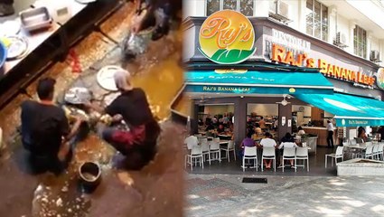 Raj's Banana Leaf outlet faces closure following dirty dishes video