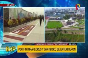 Se entrega el parque “Bicentenario”: por fin San Isidro y Miraflores se entendieron