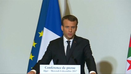 Macron says he regrets Trump's Jerusalem decision