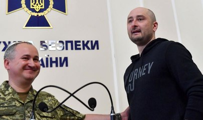 Russian revealed alive after 'staged' murder