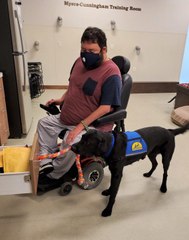 Texas Man Receives Free Service Dog Amid Pandemic